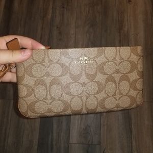 Large Coach Wristlet